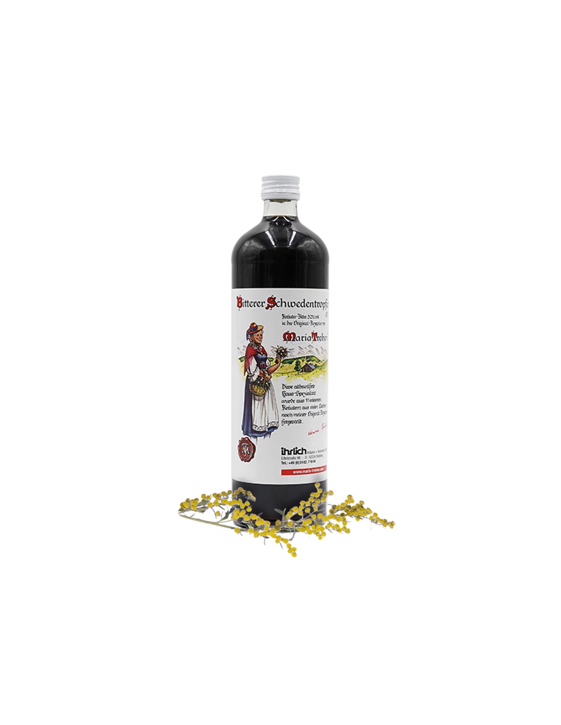 <tc>Maria Treben</tc>® Bitter Svedesi - Salute di stomaco, fegato e cistifellea, 700 ml