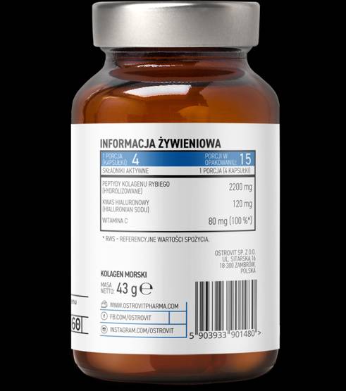 Collagene Marino 550 mg 60 capsule