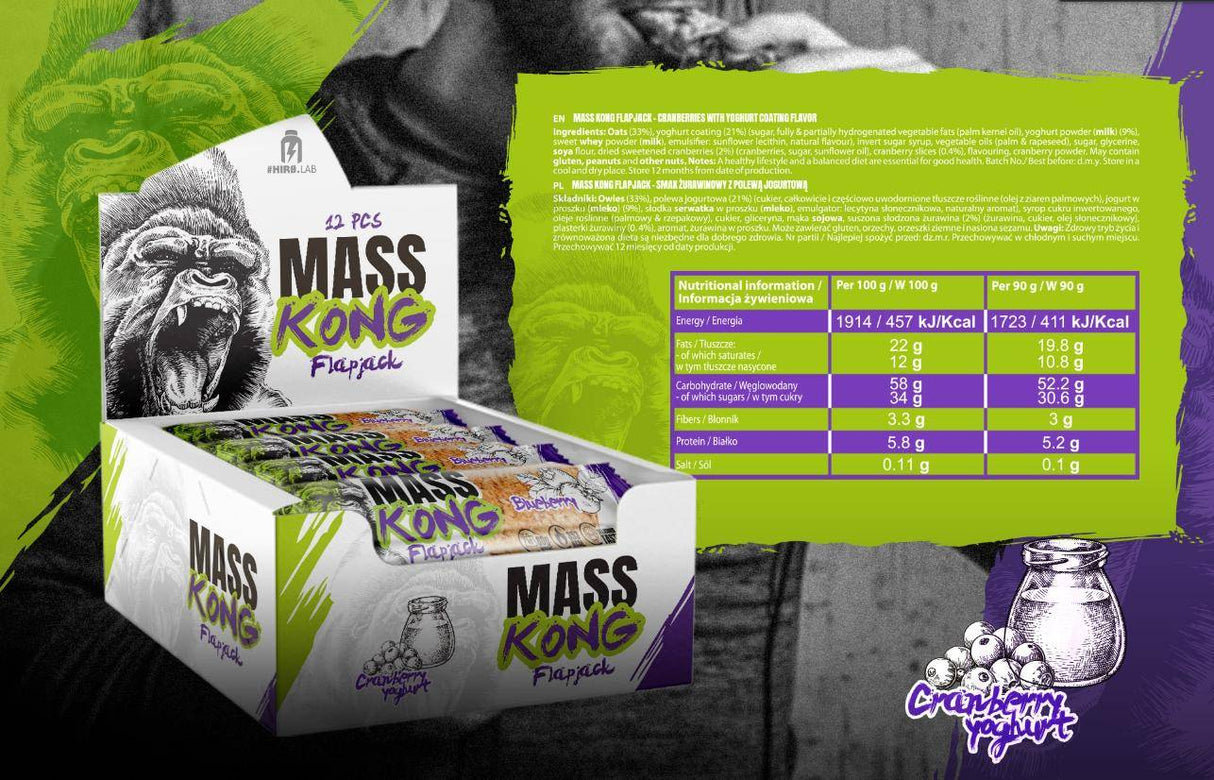 Mass KONG FlapJack ~ Barretta d'avena - 90 grammi