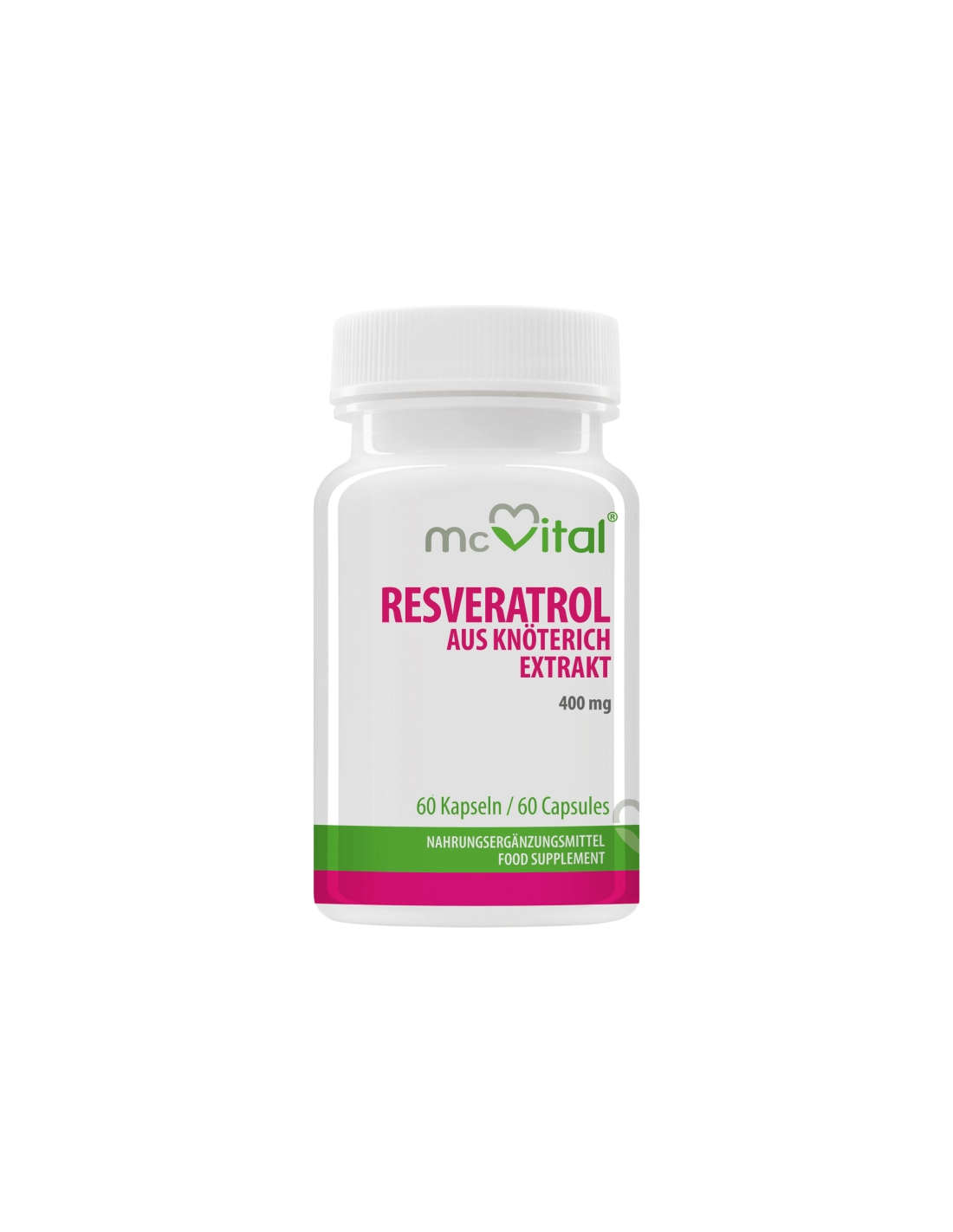 Circolazione, sistema cardiovascolare - McVital Resveratrolo (dal tubero di Falloppio giapponese), 60 capsule