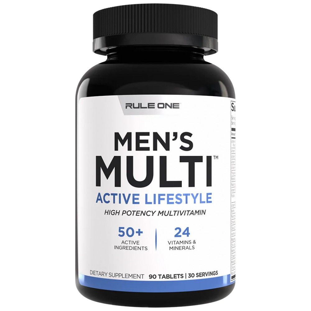 Multivitaminico quotidiano Train da uomo | Oltre 50 ingredienti - 90 compresse