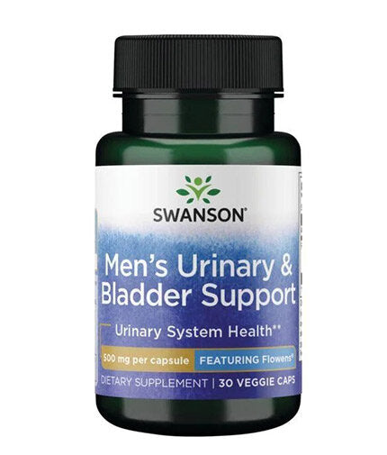 Supporto urinario e vescicale maschile 500 mg | Con Flowers - 30 capsule