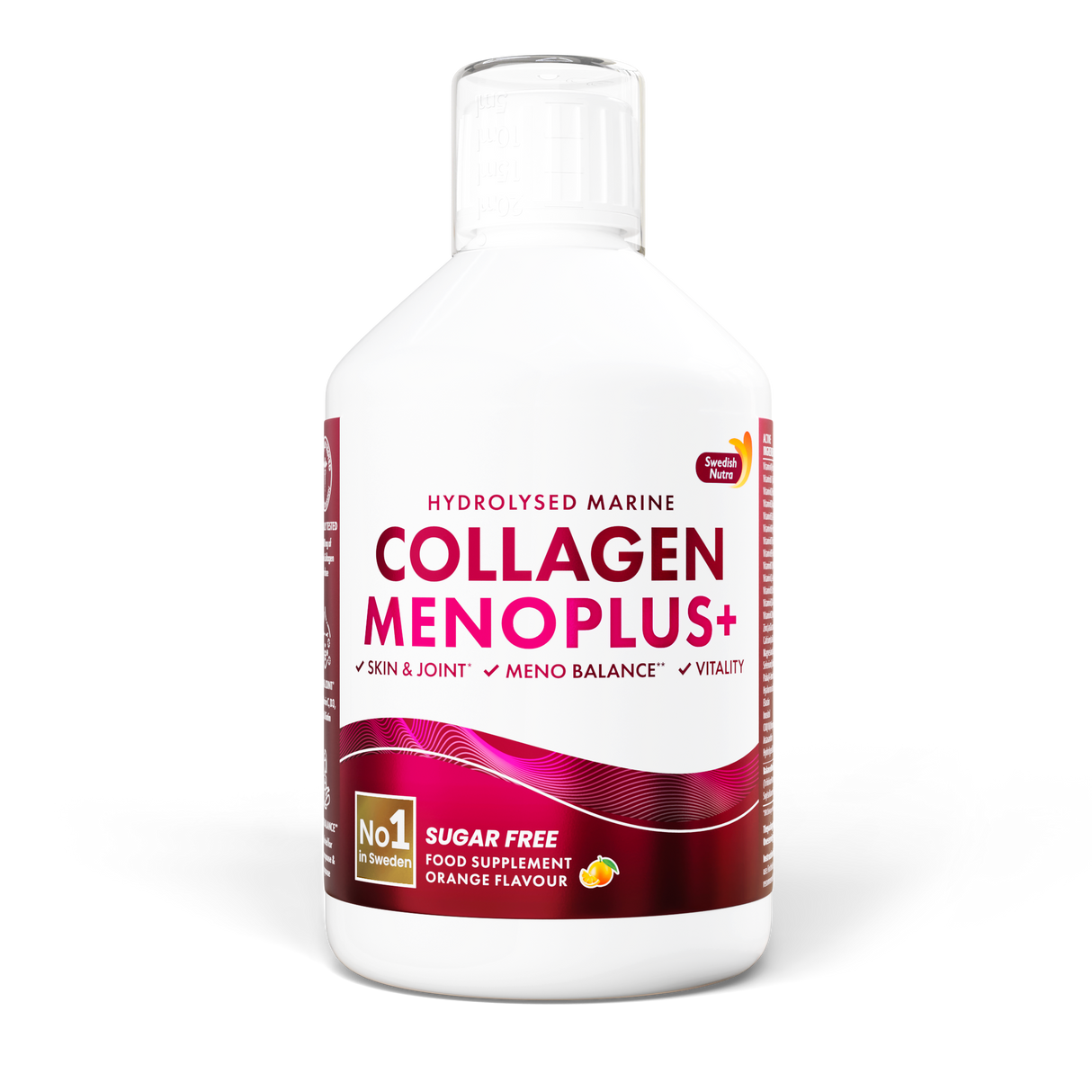 Menoplus+ Collagene di Pesce 10.000 mg per donne 40+ | 500 ml