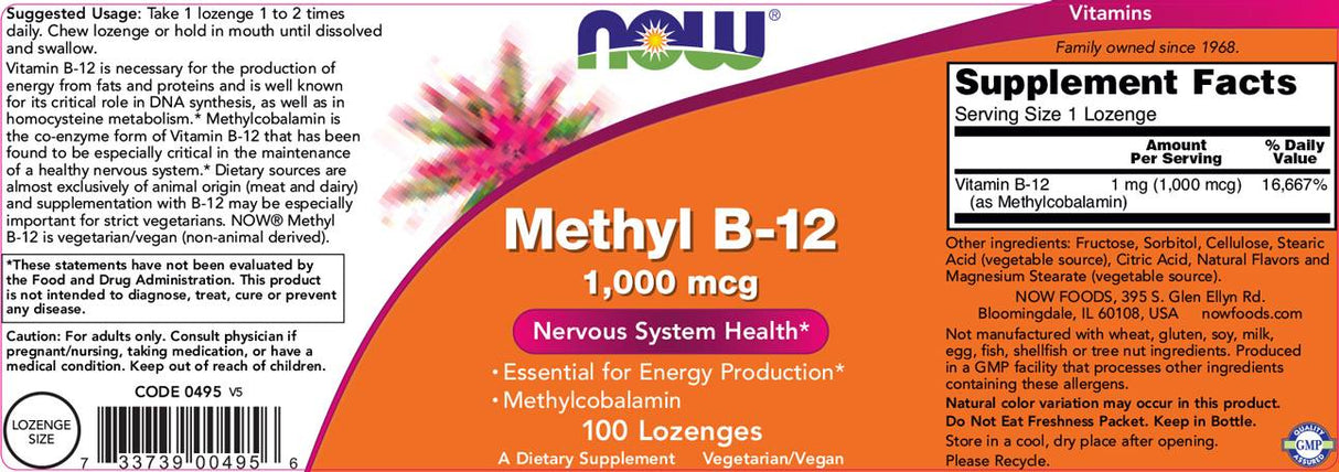 Metile B-12 1000 mcg - 100 Compresse sublinguali