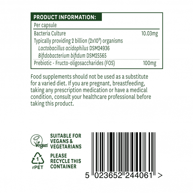 Complesso Microbiotico (Complesso Macrobiotico) 2 miliardi. 60 capsule Natures Aid