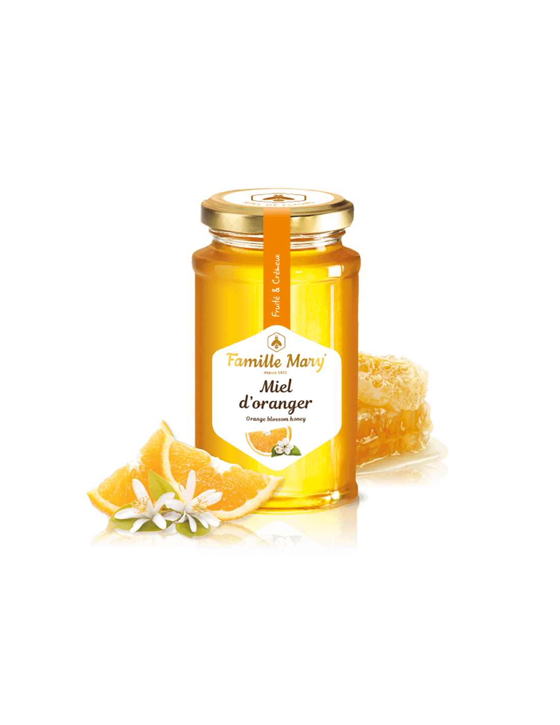 Miel d'oranger des vergers de Valence/Miele di fiori d'arancio (Valencia, Spagna), 360 g Famille Mary