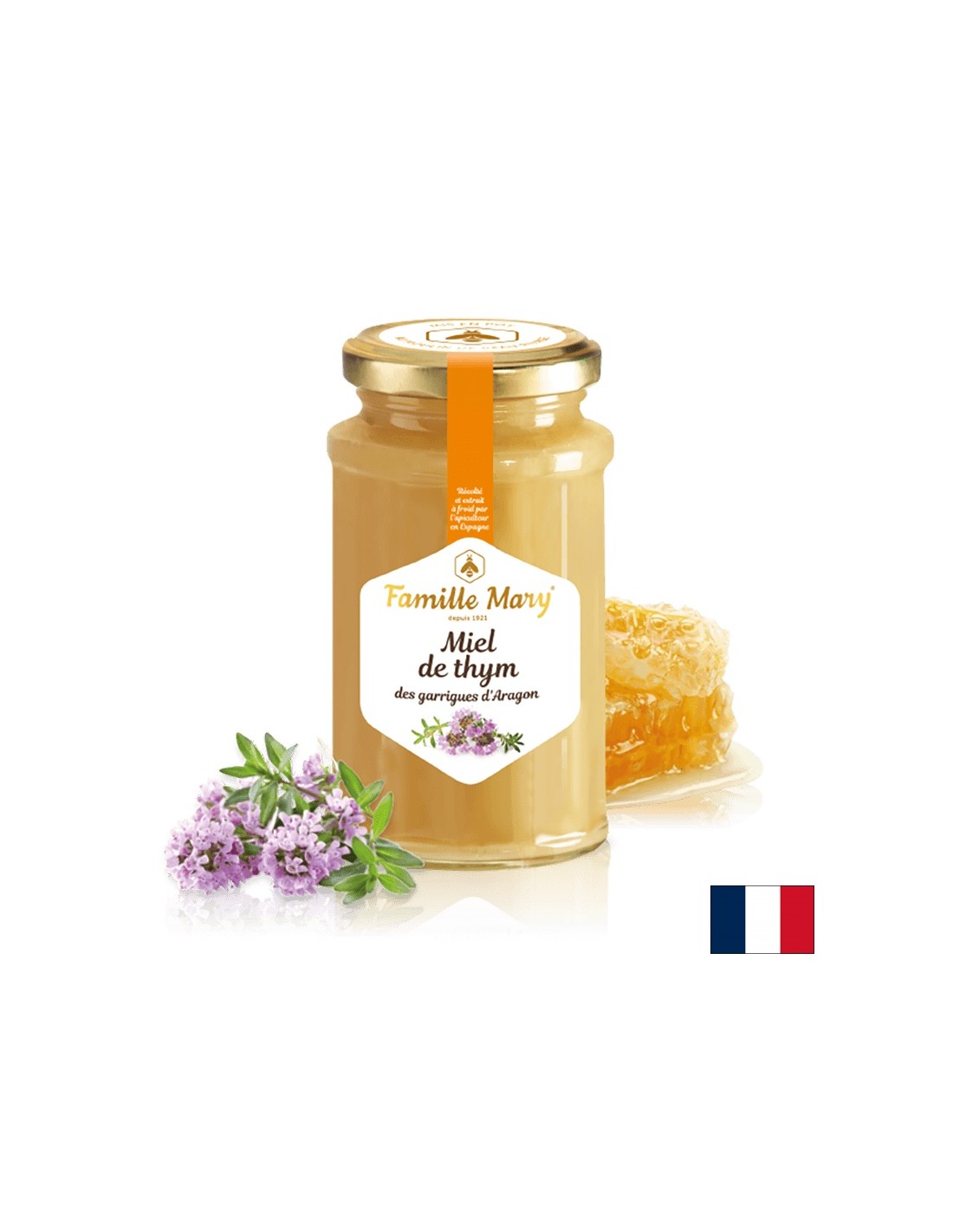Miel de timo/Miele di timo, 360 g Famille Mary