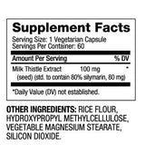 Cardo mariano 100 mg/60 capsule