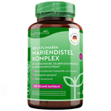 Complesso di cardo mariano (80% silimarina) - 150 capsule <tc>Nutravita</tc>