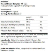 Complesso minerale di citrato - 60 capsule