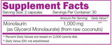 Monolaurina 1000 mg - 60 capsule