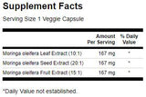 Moringa Oleifera 501 mg - 60 capsule