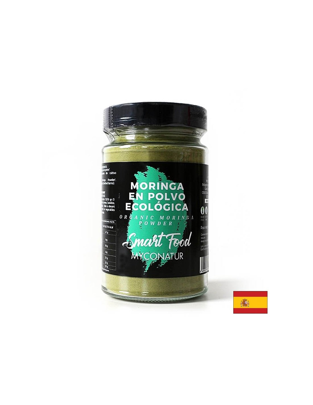 Polvere di Moringa, Bio - Polvere di Moringa Bio, 150 g <tc>Myconatur</tc>
