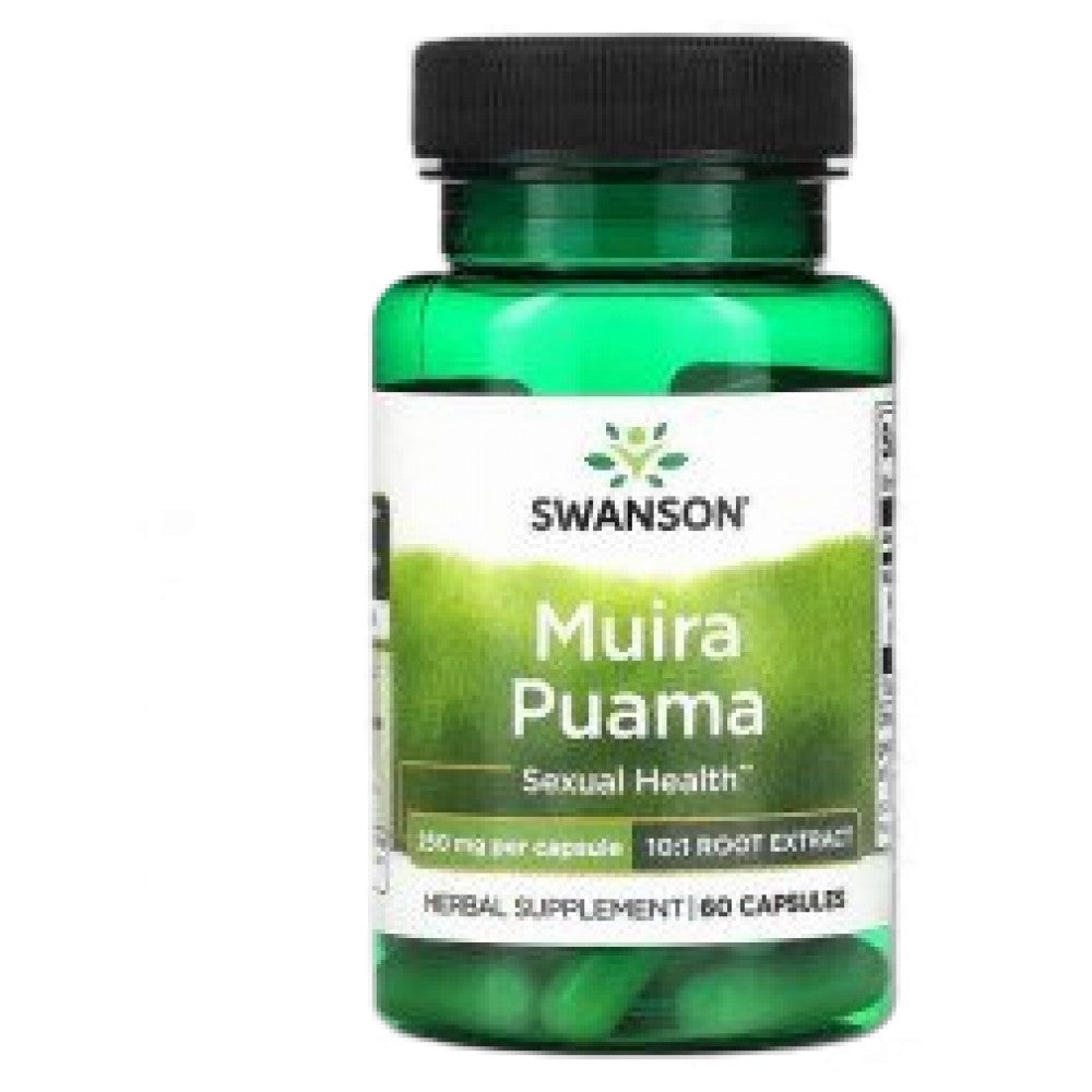 Muira Puama 250mg | 10:1 Estrarre 60 capsule