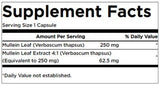 Estratto di foglie di verbasco 312,5 mg - 60 capsule