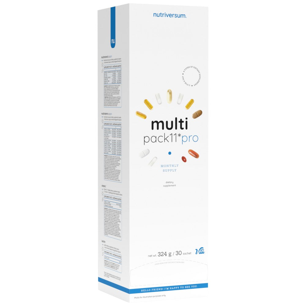 Confezione multipla 11 Pro | Formula salutare tutto in uno - 30 confezioni