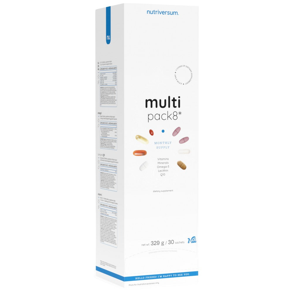 Confezione multipla 8 | Formula salutare tutto in uno - 30 pacchetti
