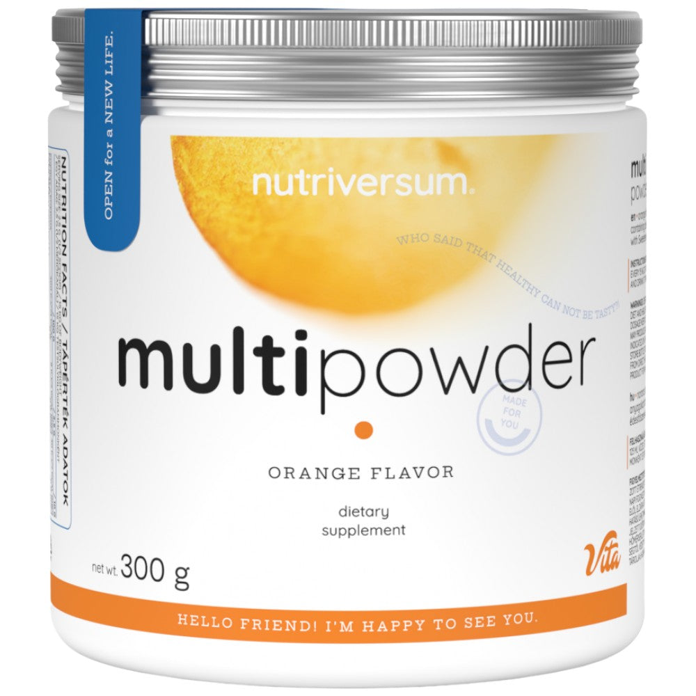 Multi polvere | Con vitamine & Minerali - 300 grammi