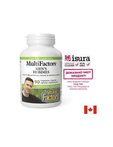 MultiFactors Vitamine e minerali per uomo, 90 capsule V <tc>Natural Factors</tc>