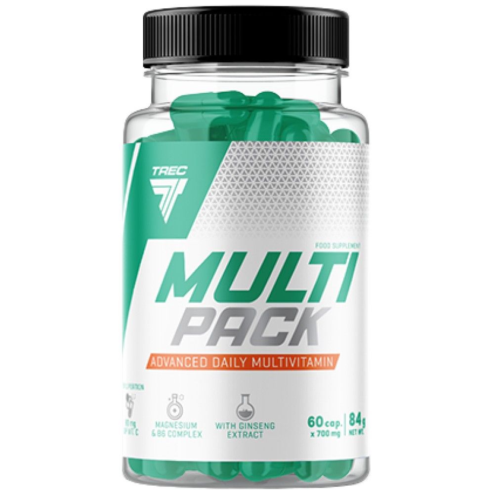 Confezione multipla | Multivitaminico quotidiano avanzato - 60 capsule