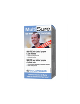 MultiSure® Men/Multivitaminici per uomo (con luteina, licopene e saw palmetto), 80 capsule