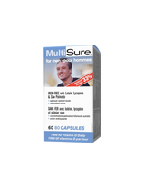 MultiSure® Men/Multivitaminici per uomo (con luteina, licopene e saw palmetto), 80 capsule