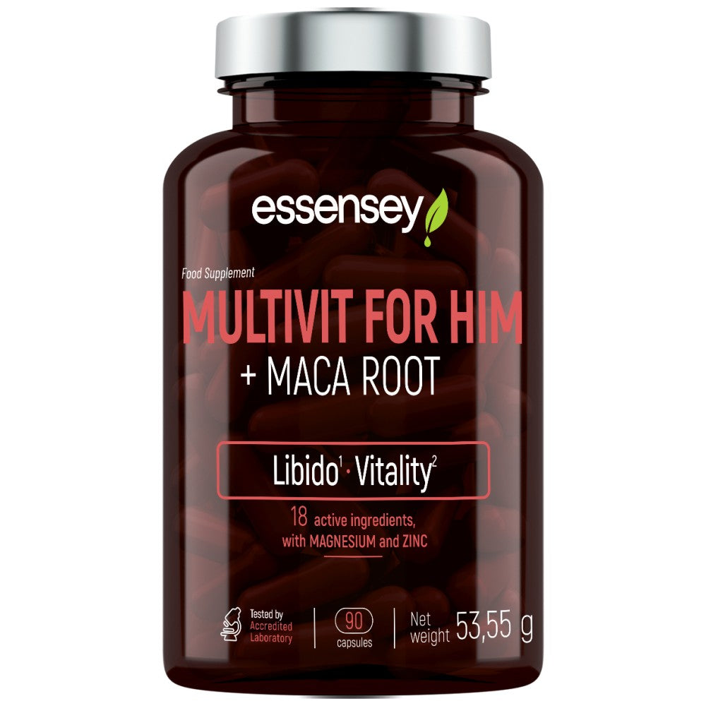 Multivit per Lui + Radice di Maca - 90 capsule