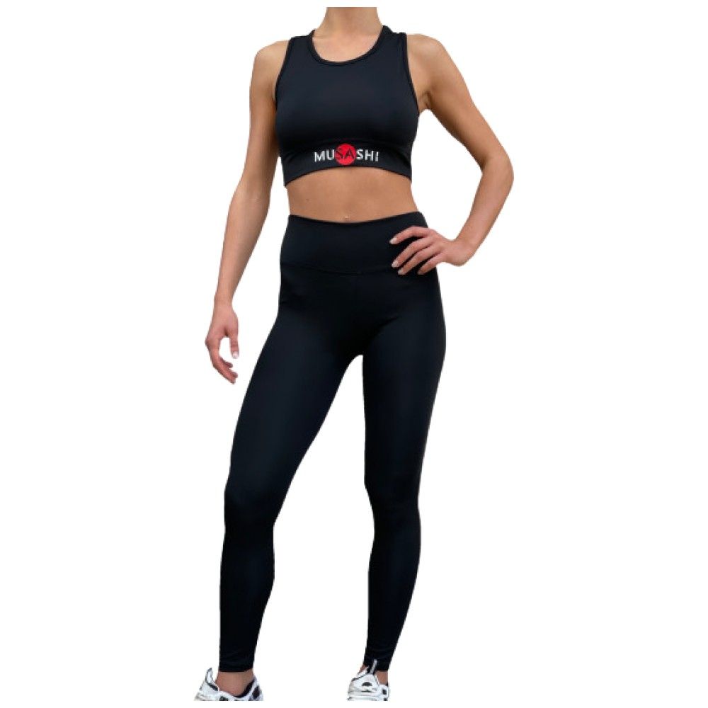 Leggings in lycra da donna - neri