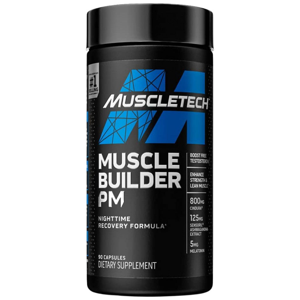 PM costruttore di muscoli | Formula per il recupero notturno - 90 capsule