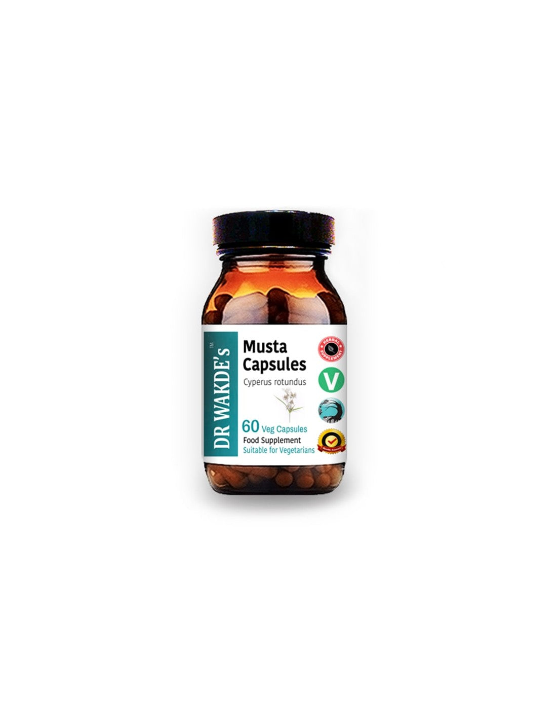 Musta/Musta Ayurveda, 60 capsule DR WAKDE's