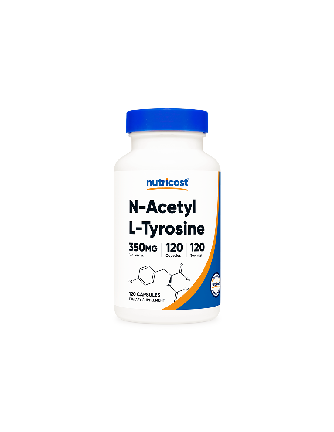Attività nervosa e cerebrale - N-Acetil L-Tirosina, 120 capsule <tc>Nutricost</tc>