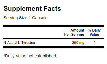 N-Acetil L-Tirosina 350 mg - 60 capsule