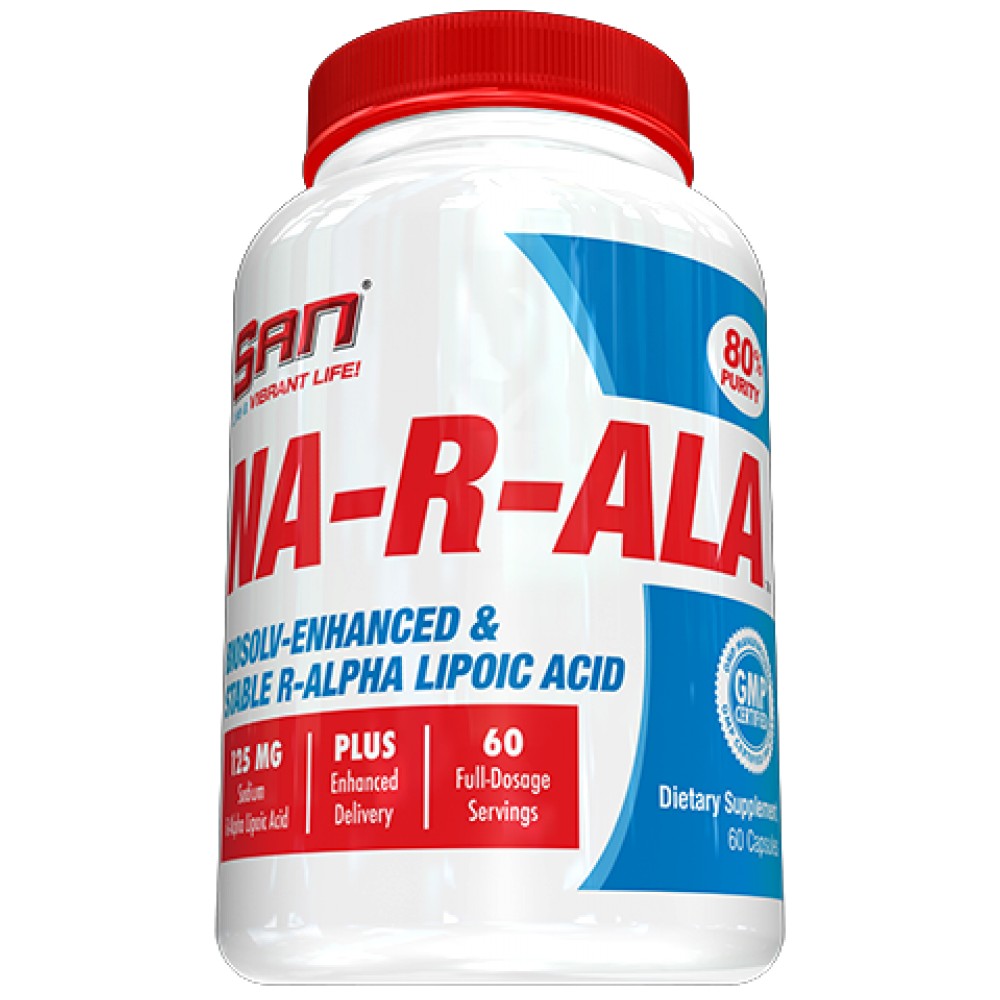 NA-R-ALA 100 mg/R-ALA stabile - 60 capsule