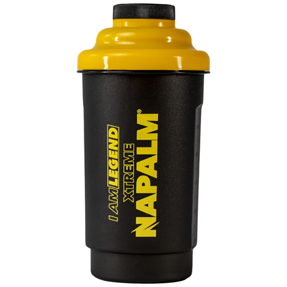 Shaker FitShaker NAPALM - Nero/Giallo - 600 ml