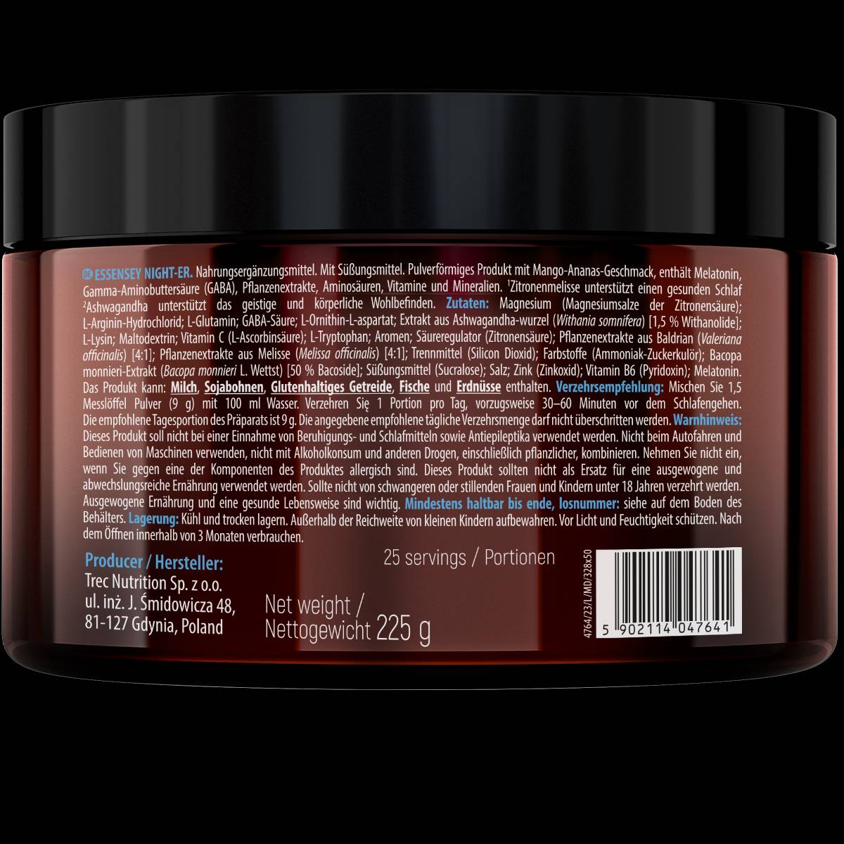 NOTTURNO | Dormire & Mood con 15 ingredienti - 225 grammi