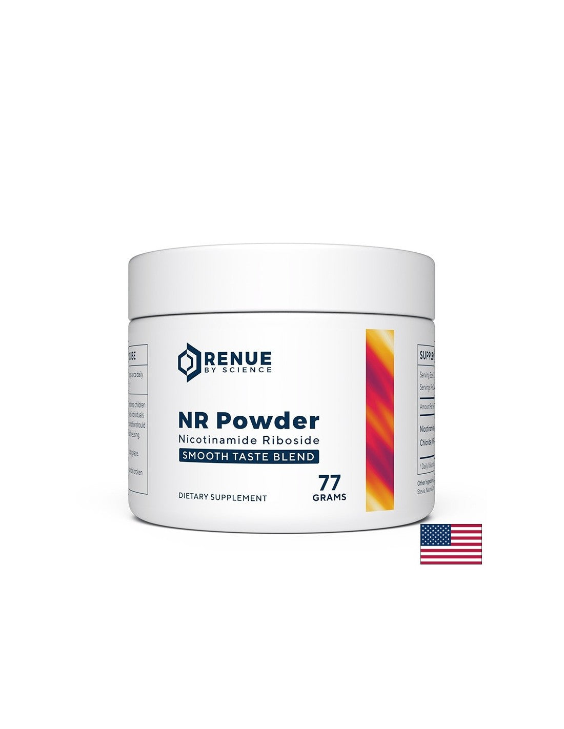 Rinnovamento cellulare con nicotinamide riboside NR - NAD+ booster con potente effetto antietà, 500 mg, 77 g polvere