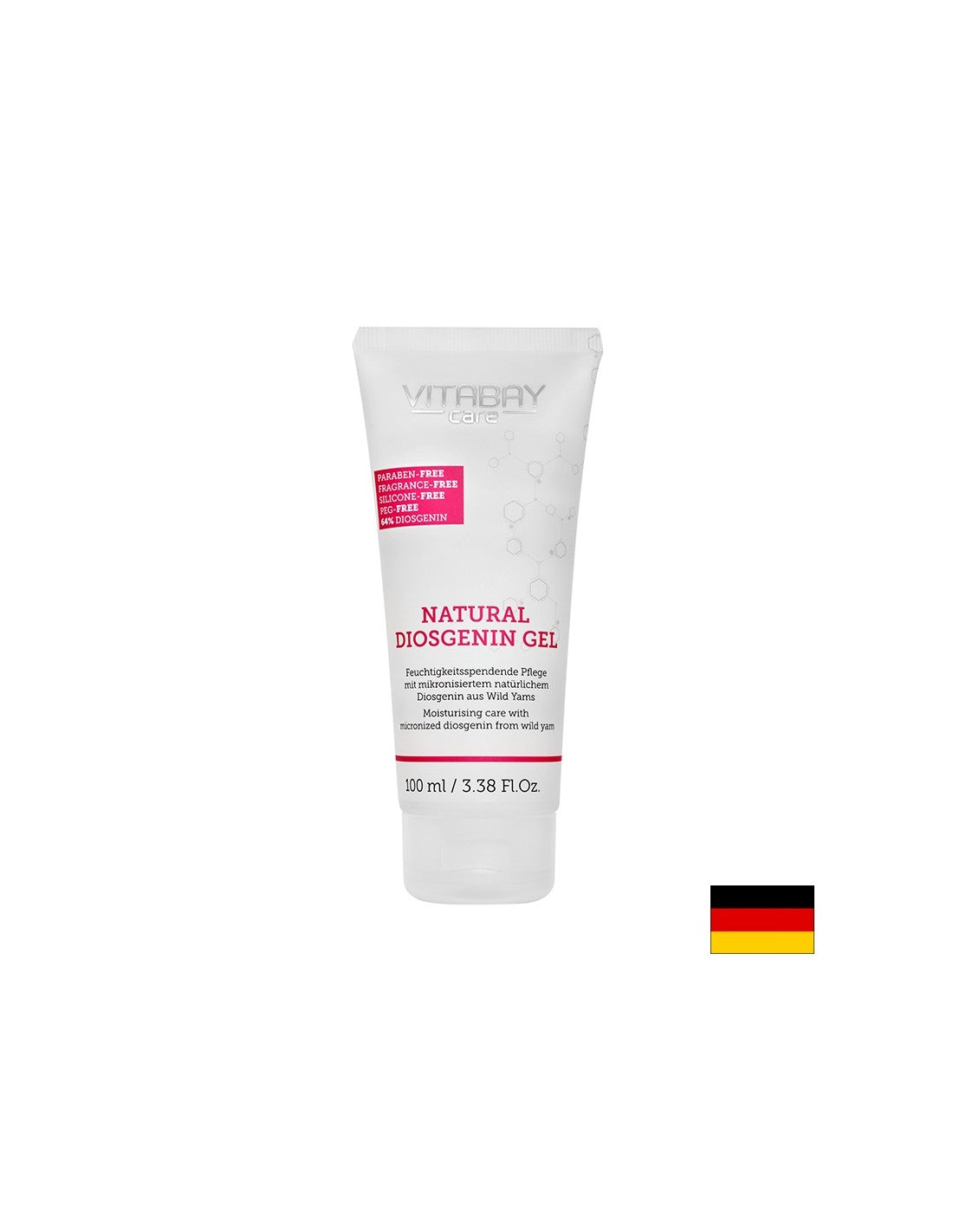 Gel di diosgenina naturale/Gel di diosgenina (con estratto di igname selvatico), 100 ml.
