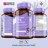 Vitamine per gli occhi /naturali/ - Natural Eye Complex 90 capsule vegane