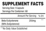 Fisico naturale | Beta-ecdisterone 255 mg - 60 capsule