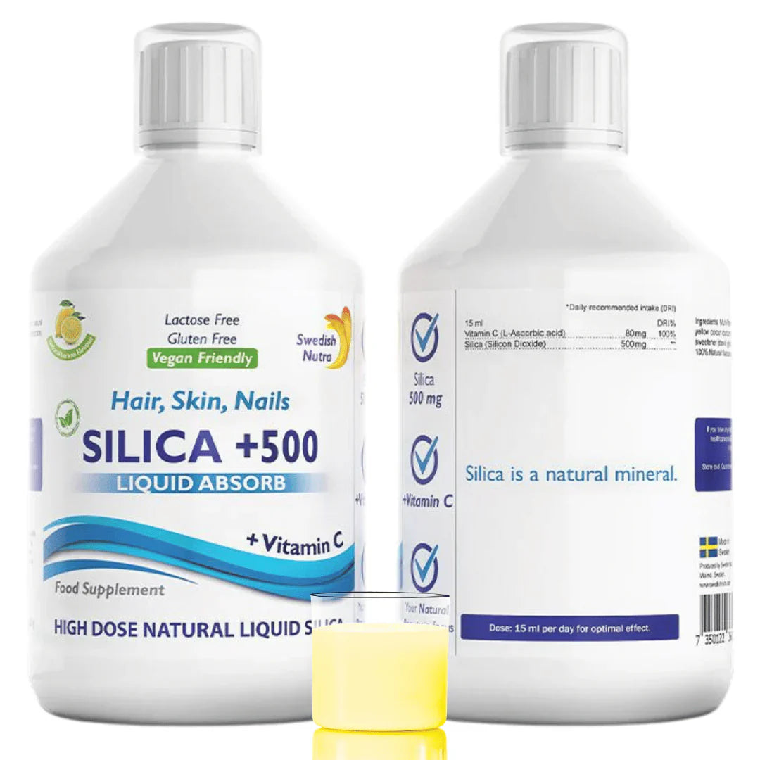 Silice Naturale+ /500 ml, 33 DOSI/ <tc>Swedish Nutra</tc>
