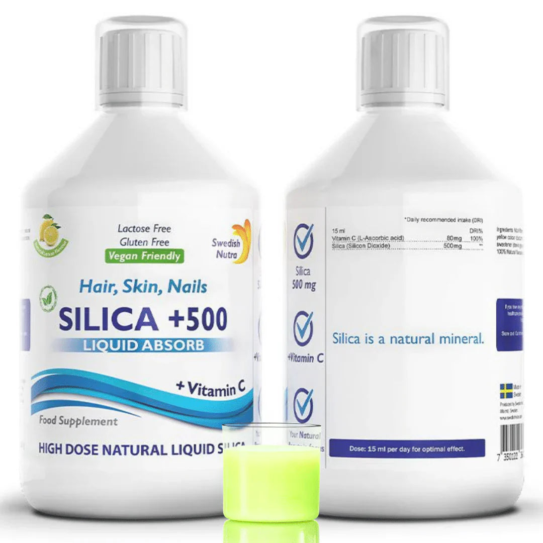 Silice Naturale+ /500 ml, 33 DOSI/ <tc>Swedish Nutra</tc>