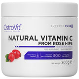 Polvere naturale di vitamina C/di rosa canina 300 grammi