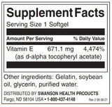 Vitamina E naturale 1000 UI - 100 capsule gel
