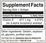 Vitamina E naturale 1000 UI - 60 capsule gel