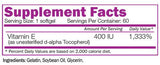 Vitamina E naturale 400 UI - 60 capsule gel