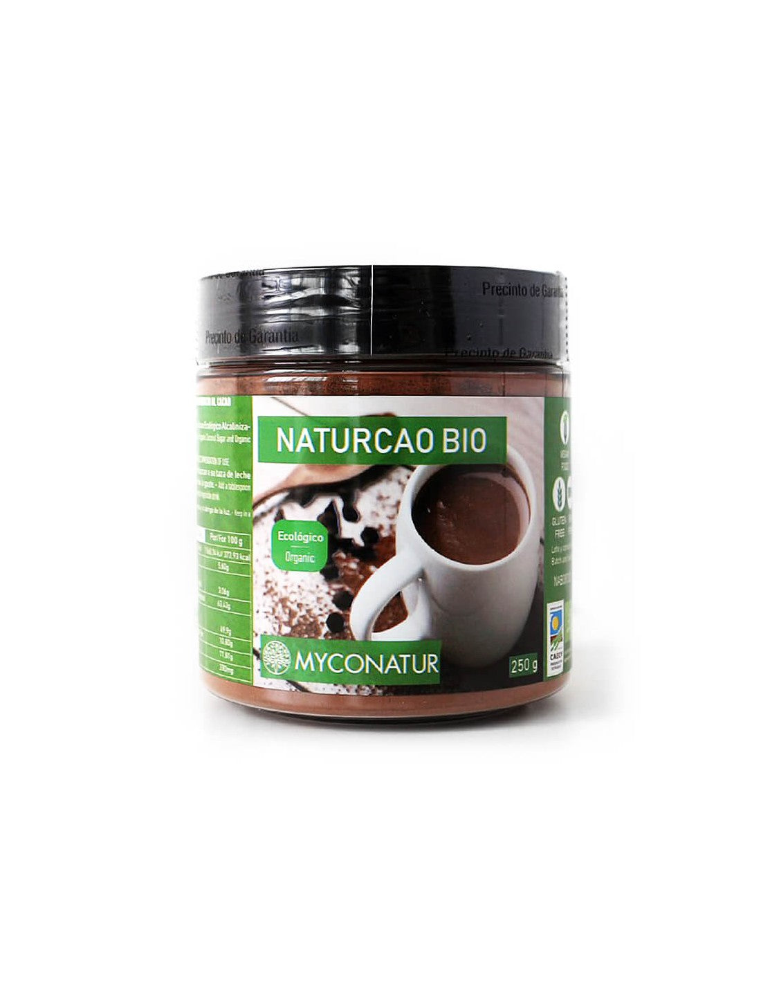 Cacao biologico con zucchero di cocco - Naturcao, Bio, 250 g <tc>Myconatur</tc>
