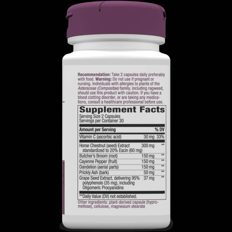 Vene delle gambe con TRU -OPCS 435 mg - 60 capsule