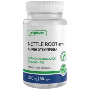 Nettle Root 300 mg - 60 capsules - Nutra Best Europe