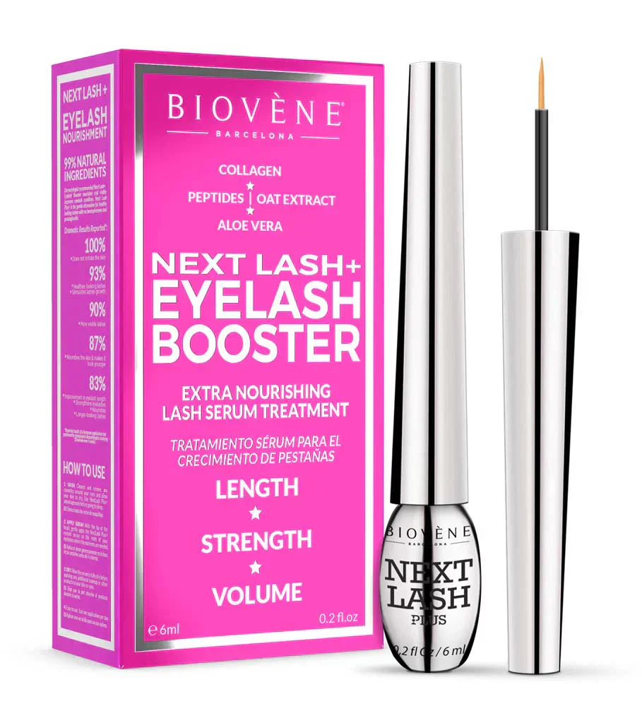 Next Lash+ – Siero nutriente per la crescita e l'ispessimento delle ciglia con collagene 6 ml