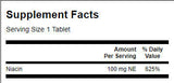 Niacina 100 mg - 250 Compresse